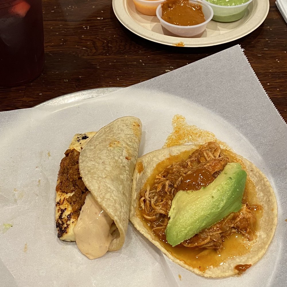 Guisados - Chorizo Quesadilla con Chorizo and the Tinga de Pollo - Tacos Near Me - Burbank, California