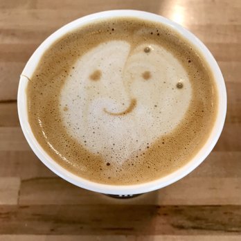 Old World Coffee Roasters - My adorable little smiley faced latte - Coffee & Tea Near Me - Reno, Nevada Old World Coffee Roasters - My adorable little smiley faced latte - Coffee & Tea Near Me - Reno, Nevada