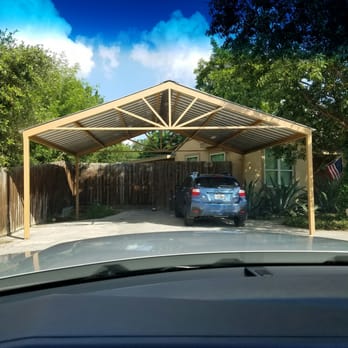 Just Had A Carport Built To Protect My Car From Hail It Is All