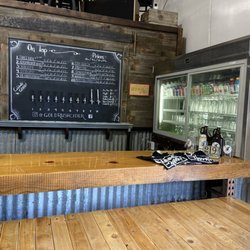 GoldRush Cider - Tasting room menu