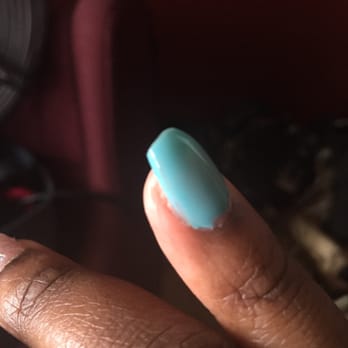 Andy Nails - Horrible paint job using gel polish - Nail Salons Near Me - Rockville, Maryland Andy Nails - Horrible paint job using gel polish - Nail Salons Near Me - Rockville, Maryland