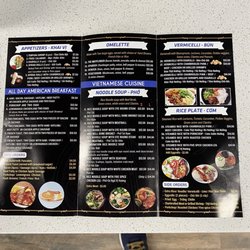 The Mayflower Restaurant - Menu