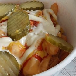 MrBeast Burger - The Beast loaded fries- on point