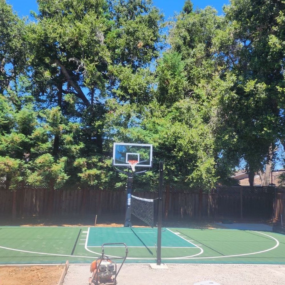 Social Spaces - Multi use sports court - Landscaping Near Me Social Spaces - Multi use sports court - Landscaping Near Me