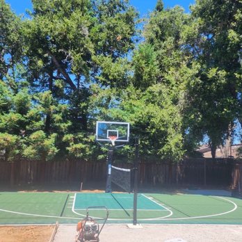 Social Spaces - Multi use sports court - Landscaping Near Me Social Spaces - Multi use sports court - Landscaping Near Me