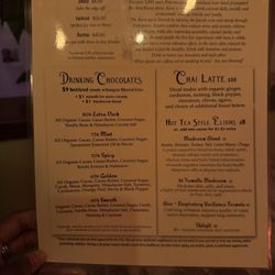 Nalu Kava Bar - Menu