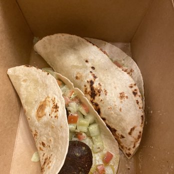 Botanery Barn Distilling - FALAFEL PITA in takeaway box - Distilleries Near Me - Elverson, Pennsylvania