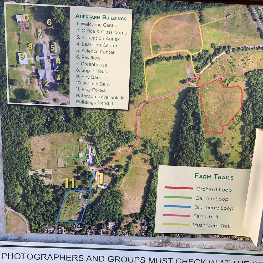 Auerfarm - Trail map. - Hiking Near Me - Bloomfield, Connecticut