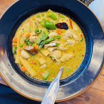 Kin Dee Thai - Green Curry with Chicken - Thai Near Me - Las Vegas, Nevada Kin Dee Thai - Green Curry with Chicken - Thai Near Me - Las Vegas, Nevada