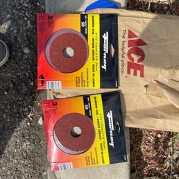 New Sanding Discs for return