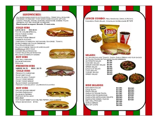Menu photo 7 Tony's Subs & Salads Los Angeles, CA