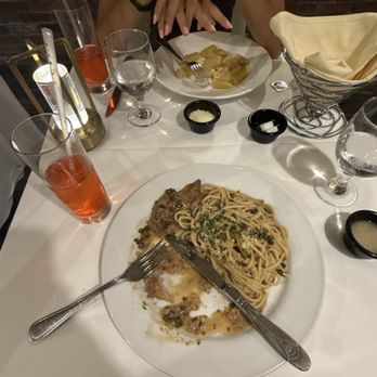 Bellini - veal picatta with side pasta - Italian Near Me - New York, New York