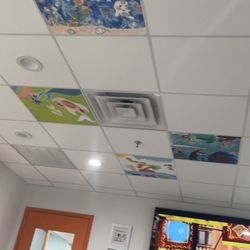 All Star Pediatric Dentistry - Ceiling Art