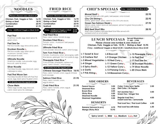 Menu photo 2 Yuma Thai Cuisine Yuma, AZ Menu photo 2 Yuma Thai Cuisine Yuma, AZ