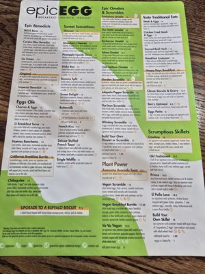 Menu photo 2 Epic Egg - Cheyenne Cheyenne, WY