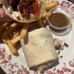 Doc Hennigans Tavern - Grilled chicken wrap with bacon-delicious