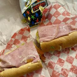 Monster Sub & Sandwich - Monster sandwich with bag of Zapp's