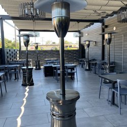 LA Propane - Restaurant heater/tank set up. With attention to the customers ambience