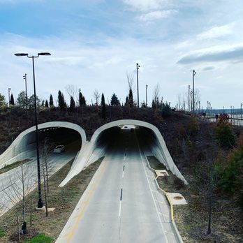 Gathering Place - Bridge over riverside parkway - Parks Near Me - Tulsa, Oklahoma