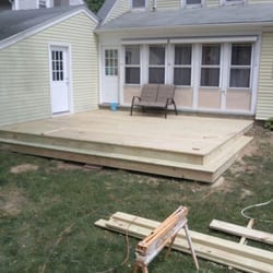 JK Renovations Handyman Services - 16 x 20 deck and new entry doors