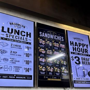Brooklyn Square - Lunch & HH Specials - 5/2026 - Pizza Near Me - Pasadena, California