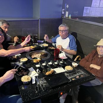 Manna BBQ | Westgate - My family with entrees. - Korean Near Me - Glendale, Arizona