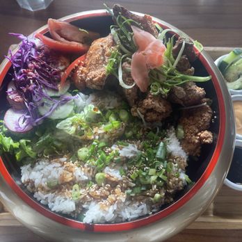 Tomo Ramen - Karaage don ($16.50) - Beer Bar Near Me - Portland, Oregon Tomo Ramen - Karaage don ($16.50) - Beer Bar Near Me - Portland, Oregon