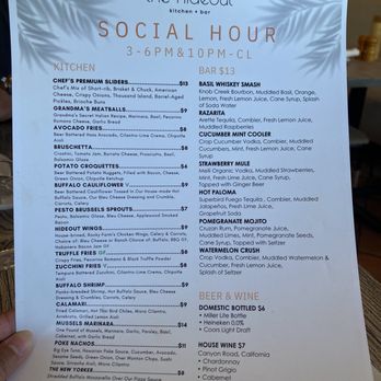 The Hideout Kitchen + Bar - Happy Hour Menu - Comfort Food Near Me - Palm Desert, California The Hideout Kitchen + Bar - Happy Hour Menu - Comfort Food Near Me - Palm Desert, California