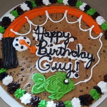 Great American Cookies - a chocolate chip cookie decorated with frosting - Bakeries Near Me - Hammond, Louisiana Great American Cookies - a chocolate chip cookie decorated with frosting - Bakeries Near Me - Hammond, Louisiana