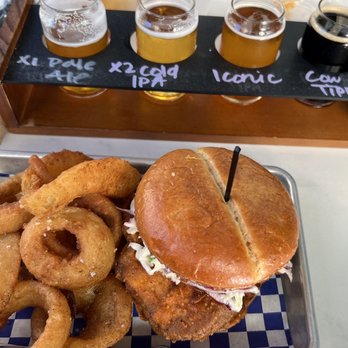 Hangar 24 Craft Brewing - Nashville Hot Chicken, Onion Rings, Beer Flight - Venues & Event Spaces Near Me - Irvine, California Hangar 24 Craft Brewing - Nashville Hot Chicken, Onion Rings, Beer Flight - Venues & Event Spaces Near Me - Irvine, California