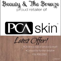 Beauty & The Bronze - Now offering PCA Skin retail & peels! Contact for further details.