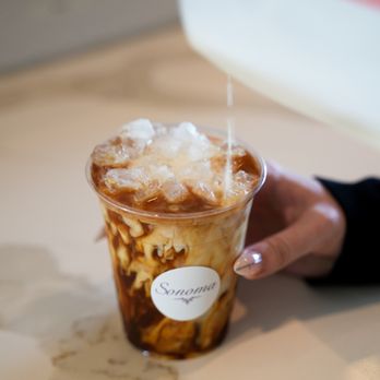 Sonoma Wine Bar - Katy - Latte over crushed ice at Sonoma Wine Bar in Katy, Texas. - Wine Bars Near Me - Katy, Texas Sonoma Wine Bar - Katy - Latte over crushed ice at Sonoma Wine Bar in Katy, Texas. - Wine Bars Near Me - Katy, Texas