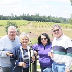 Lava Cap Vineyard - They wanted a professional pic... of course my pleasure now pay for my wine tasting hehe