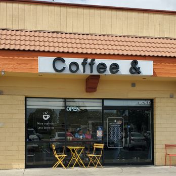 Coffee & - outside - Coffee & Tea Near Me - Buena Park, California Coffee & - outside - Coffee & Tea Near Me - Buena Park, California