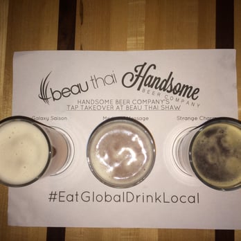 Beau Thai - Flight of 3 droughts - Thai Near Me - Washington, DC, District of Columbia