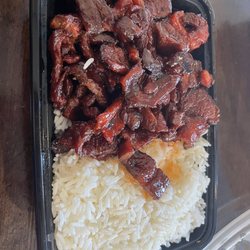 Jade Garden - C24. Boneless Spare Ribs Combination Plate