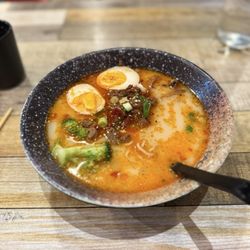 PaoPao Ramen Factory And Bar - Angry Pao Pao regular spicy thick noodles