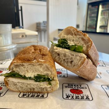 Sweet Tomatoes Pizza - Boursin Chicken Sandwich - Pizza Near Me - Needham, Massachusetts