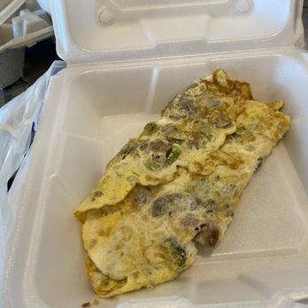 Bloomsburg Diner - Broccoli mushroom sausage Swiss cheese omelette to go minus toast and potatoes. So good! - Diners Near Me - Bloomsburg, Pennsylvania Bloomsburg Diner - Broccoli mushroom sausage Swiss cheese omelette to go minus toast and potatoes. So good! - Diners Near Me - Bloomsburg, Pennsylvania