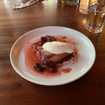 The Good Fork Pub - Rhubarb and Strawberry Cobbler [$9] - Pubs Near Me - Brooklyn, New York