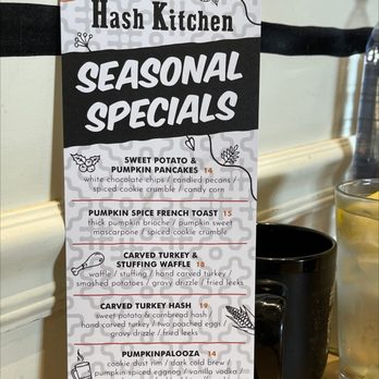 Hash Kitchen - Seasonal specials - Breakfast & Brunch Near Me - Chandler, Arizona