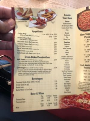 Menu photo 5 Mountain Mike's Pizza Oceanside, CA