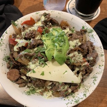 Arepitas - La Parillita Bowl with a cabbage base (base choices are: rice, cabbage, yuca, fries) - Venezuelan Near Me - Harker Heights, Texas Arepitas - La Parillita Bowl with a cabbage base (base choices are: rice, cabbage, yuca, fries) - Venezuelan Near Me - Harker Heights, Texas