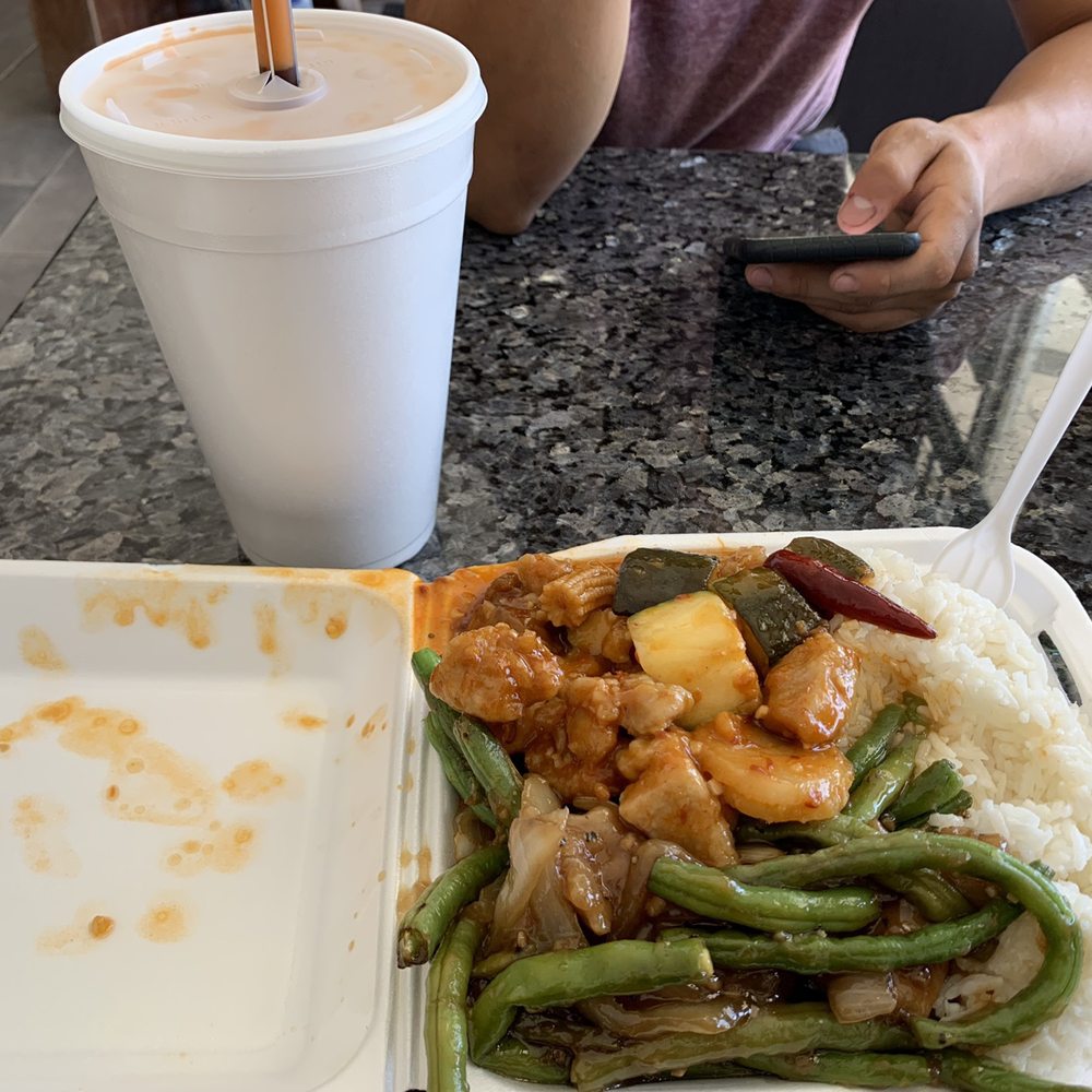 Dragon Express - Kung pao chicken and chicken with string beans. - Chinese Near Me - Escondido, California