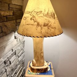 Northwest Handmade - I Love my moose lamp