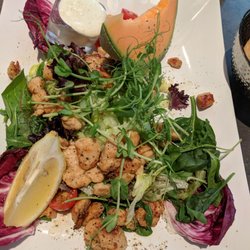 Gillberg's Kök - Salat mit Hähnchen - viel für eine Hauptspeise und sehr lecker