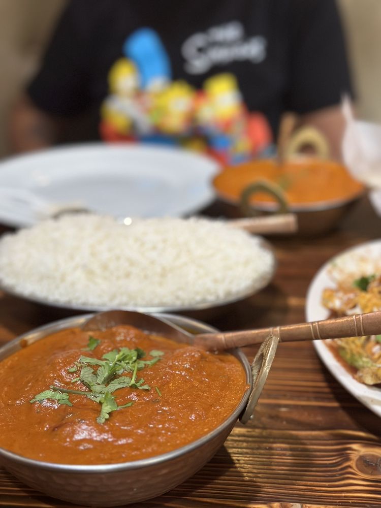 Food from Kabab and Curry