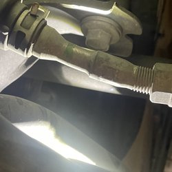 Santa Barbara Towing - this is the rod bent completely at an angle