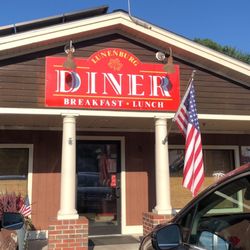 Lunenburg Diner - Just after 7am and time to fill up