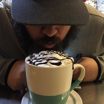 Rail Side Cafe - XL hot chocolate - Coffee & Tea Near Me - San Dimas, California